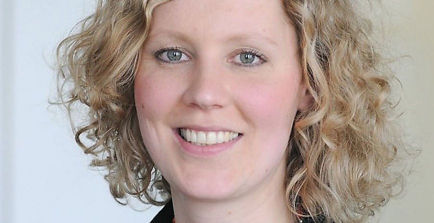 Carolin Wehrhahn, B&uuml;roleiterin des BDZV in Br&uuml;ssel