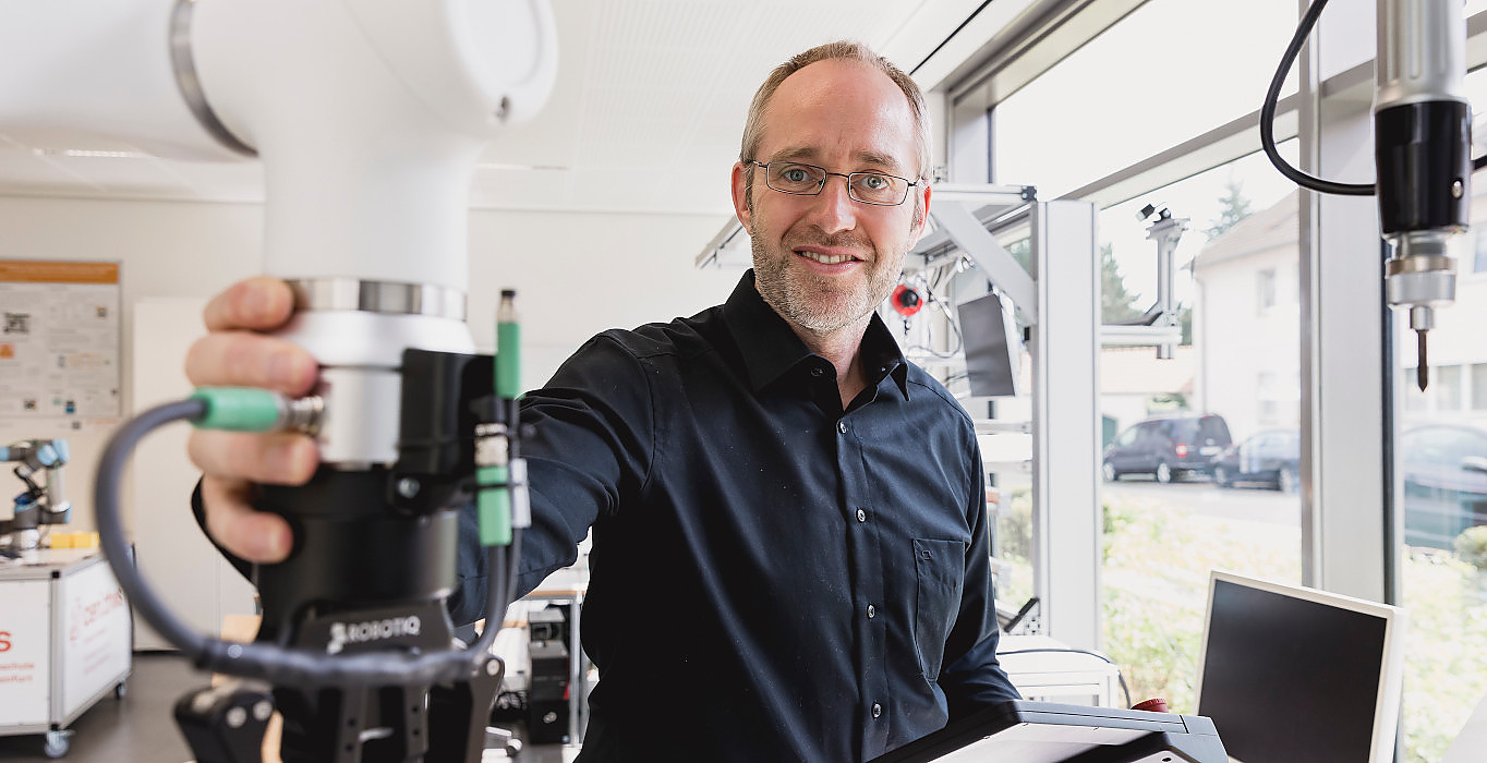 Prof. Dr. Tobias Kaupp, Leiter Center fr Robotik (CERI), Technische Hochschule Wrzburg-Schweinfurt (THWS)