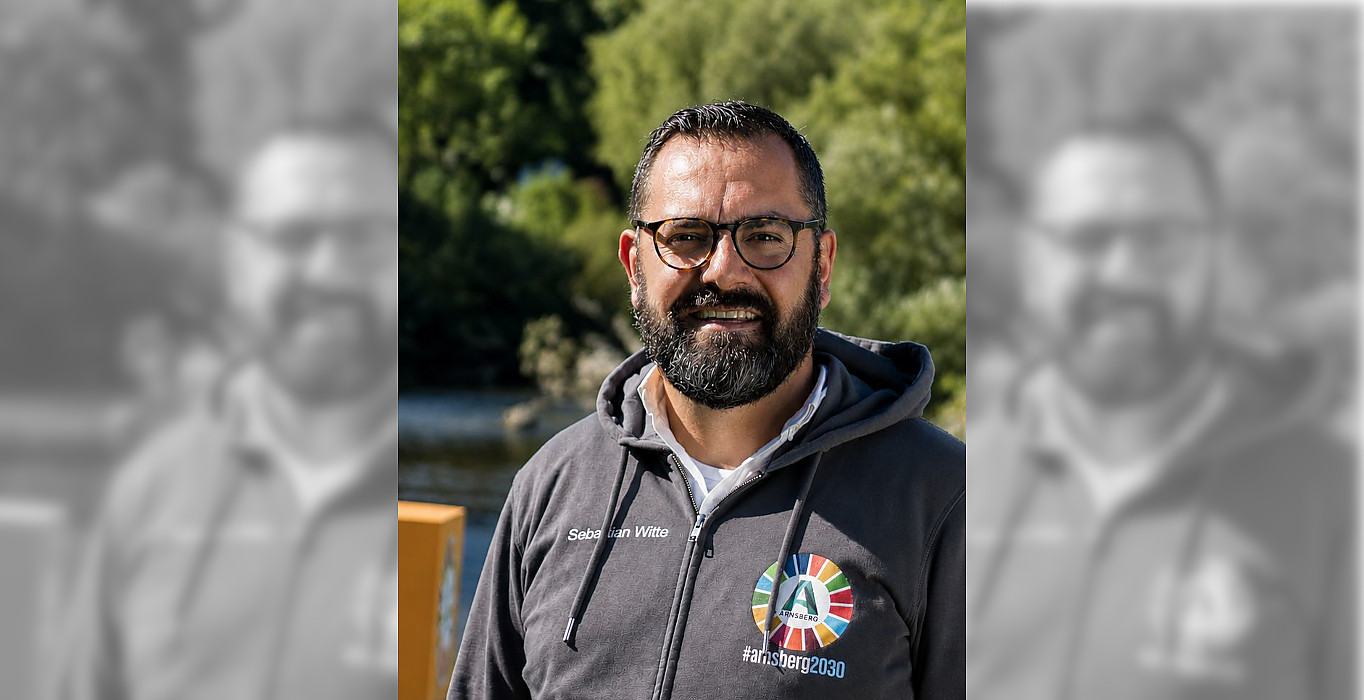 Sebastian Marcel Witte, Leiter der Stabsstelle Nachhaltige Entwicklung bei der Stadt Arnsberg