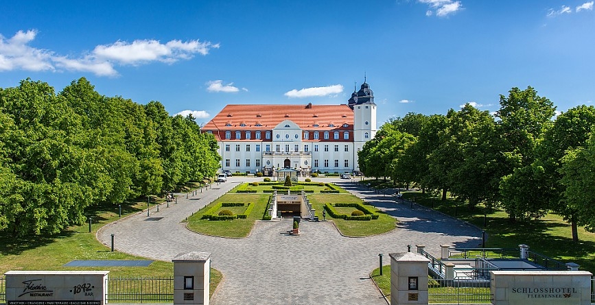 Schlosshotel Fleesensee an der Mecklenburgischen Seenplatte