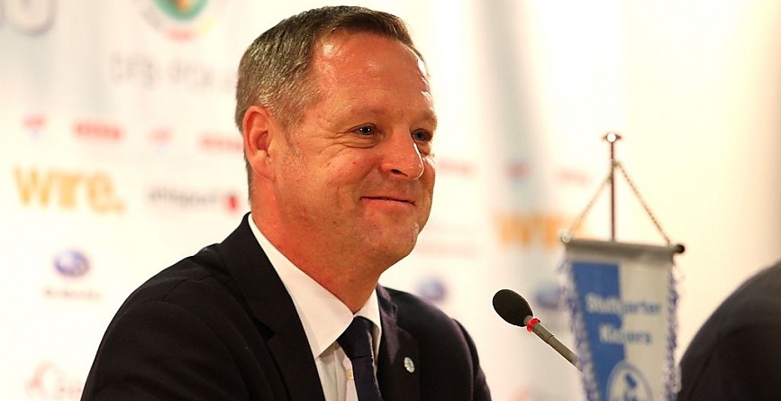 Hans-Georg Felder, Leiter Medien und Marketing beim SV Stuttgarter Kickers e.V.