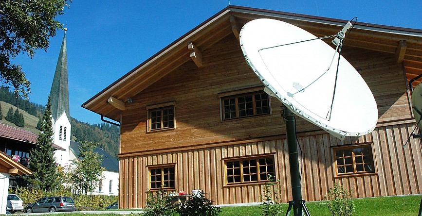 Das Funkhaus von Radio Horeb