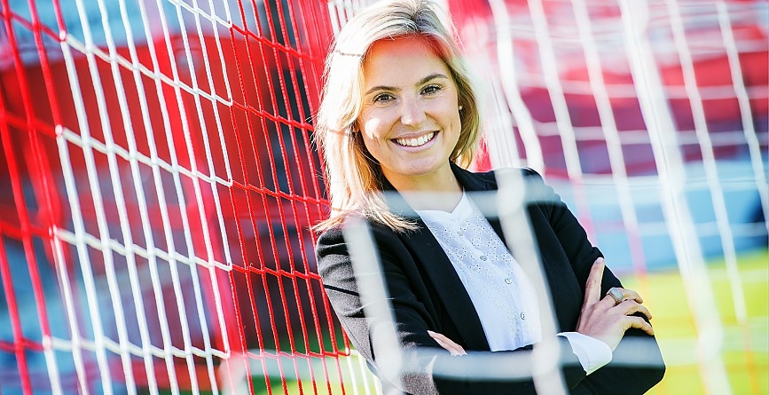 Ariane Keupp, Vorstand Sponsoring & Marketing, FC W&uuml;rzburger Kickers AG