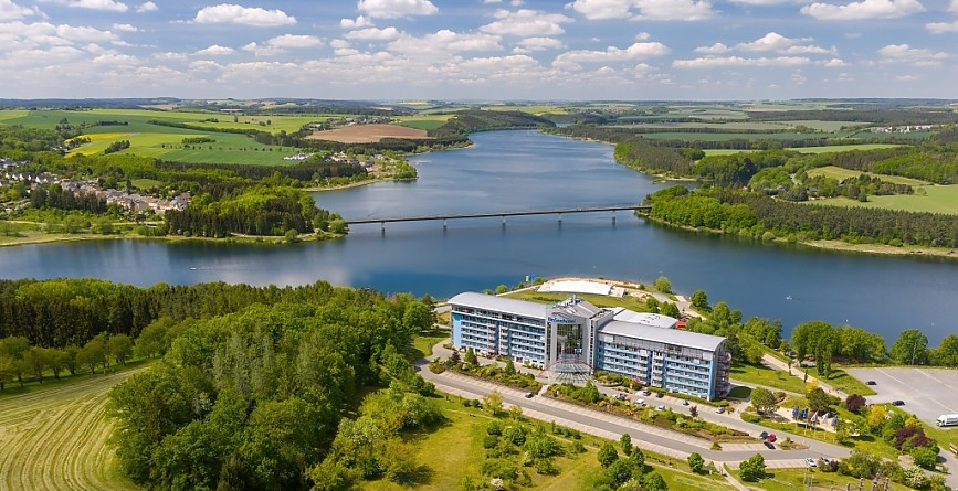 Urlaub in der Region und direkt am Zeulenrodaer Meer gelegen - das Bio-Seehotel Zeulenroda