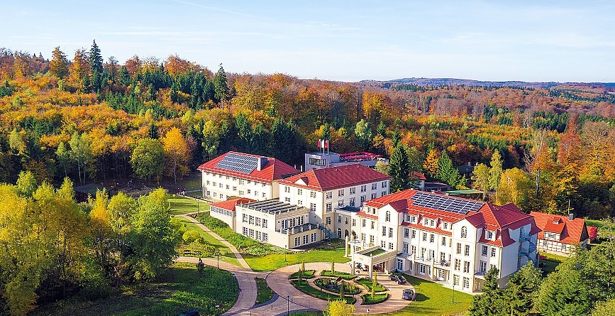 Das Naturresort Schindelbruch ist eines von vier Genusshotels des Harzes