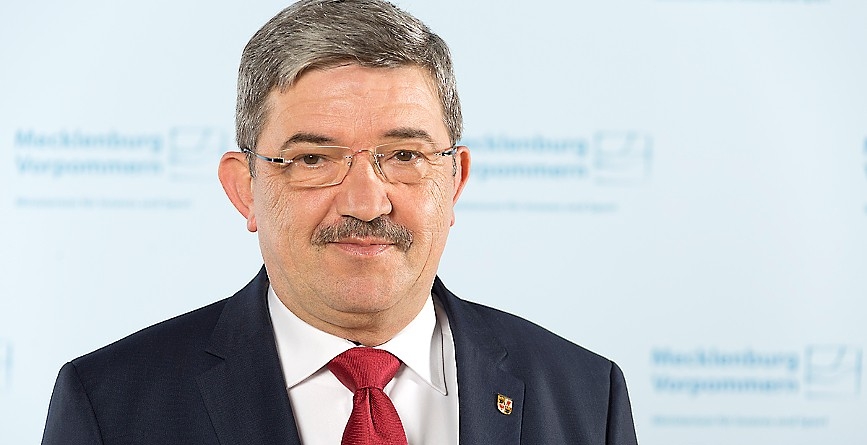Lorenz Caffier, Minister für Inneres und Europa Mecklenburg-Vorpommern