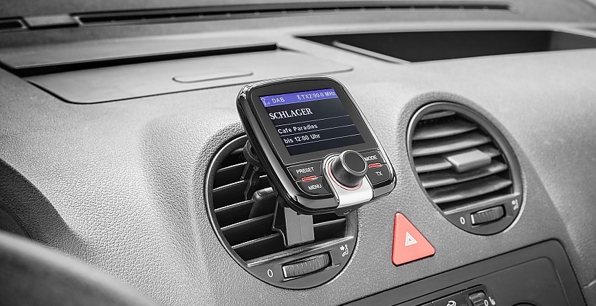 Perfekter Digitalradio-Empfang im Auto dank Dual DAB CA 10  Perfekter Digitalradio-Empfang im Auto dank Dual DAB CA 10