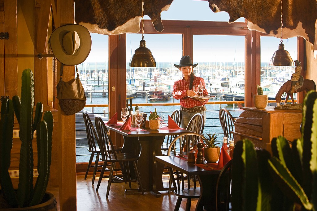 Saftige Steaks gibt es im Amarillo Steakhouse [Quelle: Yachthafenresidenz Hohe D&uuml;ne GmbH]