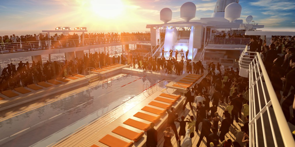 Event an Deck [Quelle: TUI Cruises]