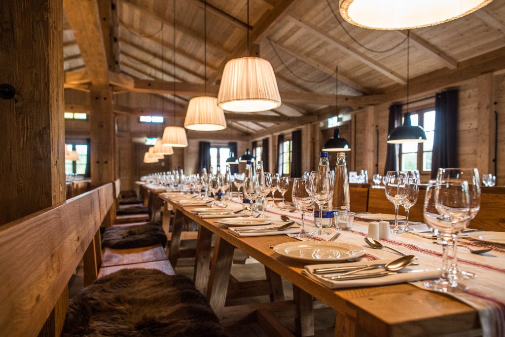 Zugeschnittene Events der Extraklasse in der INFINITY-Eventh&uuml;tte Hirschalm [Quelle: INFINITY MUNICH]