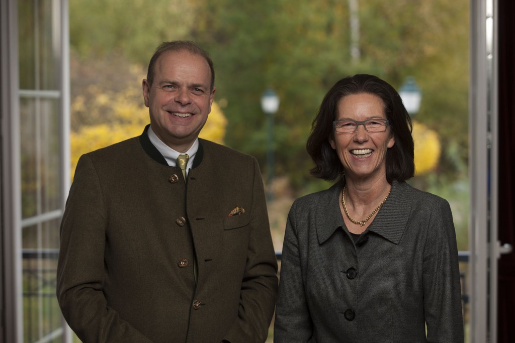 Ein gutes Team - Inhaber Ritter von Kempski und Diretorin Susanne Kiefer [Quelle: Ritter von Kempski Privathotels]